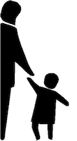 SFCCPA logo - caregiver and child