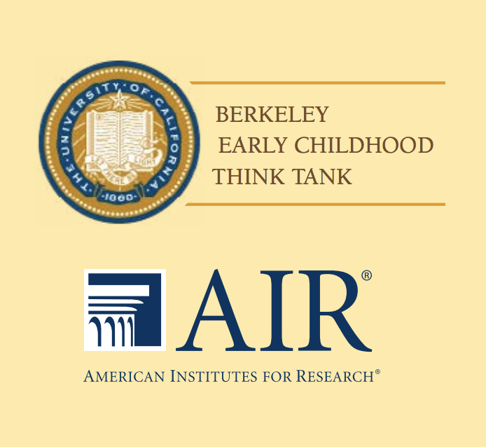 Berkeley Early Childhood Think Tank and American Institute of Research logos