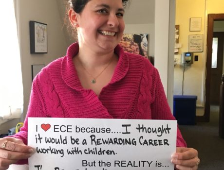 I love ECE because I thought it would be a rewarding career working with children. But the reality is... I'm BROKE & can't pay my student loans. I can barely pay for rent & food.